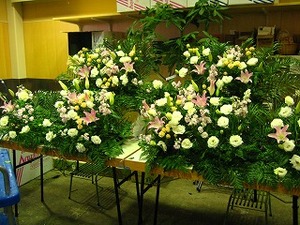 ご葬儀のお花～生花祭壇～