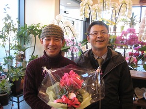 ブロガー花子さんご来店！