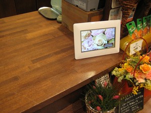 お店にフォトビジョン設置！
