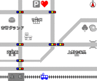 ちず２　上島駅から 2009/05/19 18:18:00