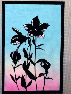 切り絵、製作日記