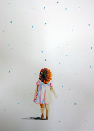 真夏の雪