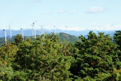 立須峰から