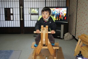 孫が来た