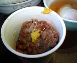 長岡温泉にて