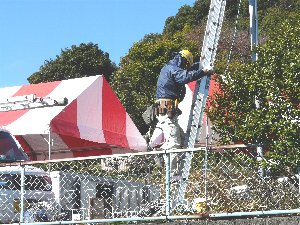 いなさ人形劇まつり準備