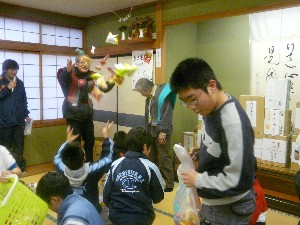 豆まき
