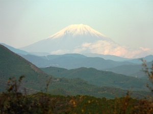 竜ヶ石山からの富士