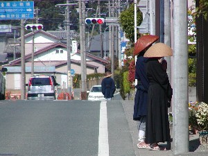 雲水町を行く