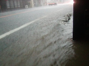 集中豪雨