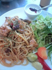 パスタのプレート 2009/05/06 15:13:02