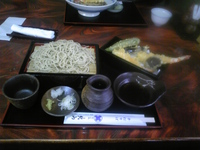 ひと足早く年越しそば