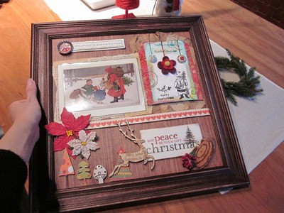 Xmasクラフトコラージュ展*