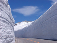 立山黒部アルペンルート開通 2006/04/19 17:00:00