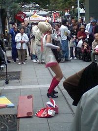 大道芸が 2007/11/02 16:27:19