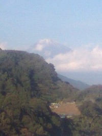 富士山を 2007/11/18 15:12:40