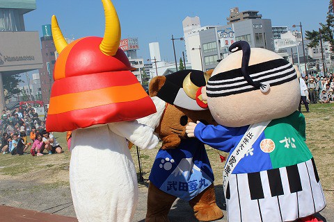 城おとし ゆるキャラ合戦　家康楽市＜春＞