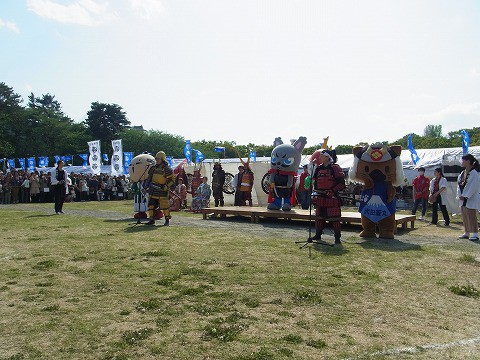 城おとし ゆるキャラ合戦　家康楽市＜春＞