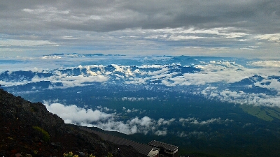 初、富士登山！