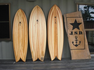 J.S.D. WOODSURFBOARD