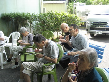 8月6日七夕祭り・アイス喫茶