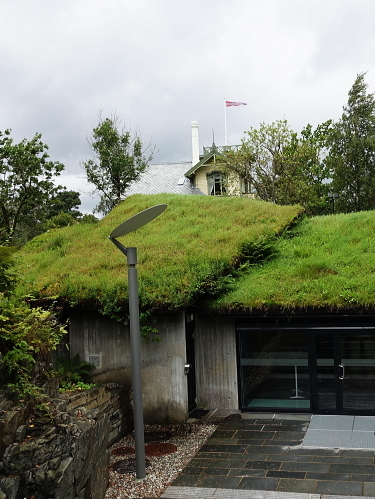 ノルウェーの草屋根