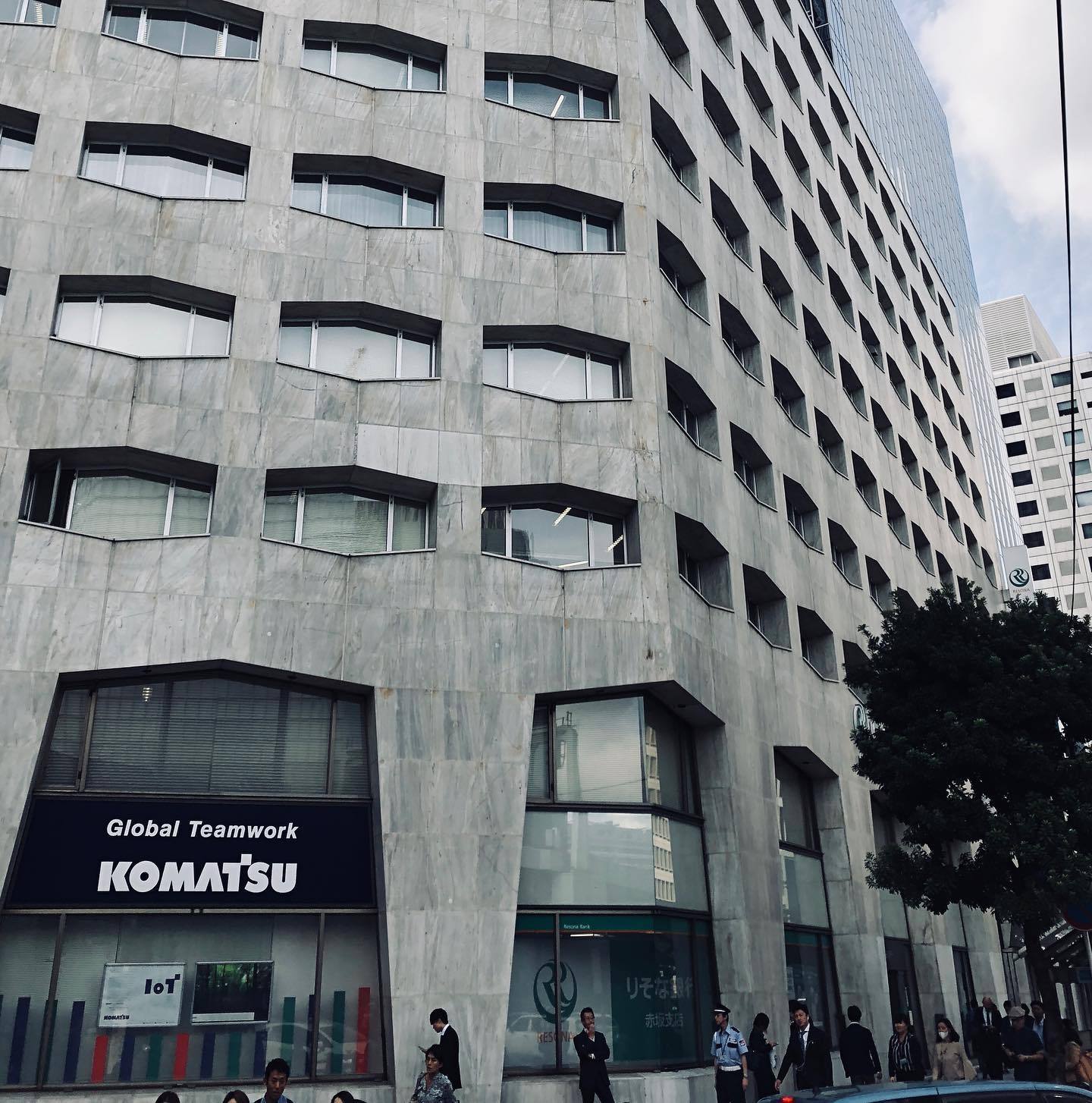 建物探訪　コマツ本社ビル