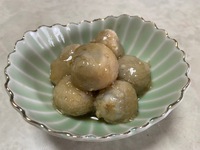 掘り立て里芋の煮物作りました！ 2021/10/25 15:06:36