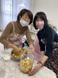 最後の柚子で醗酵教室 2022/01/18 16:25:19