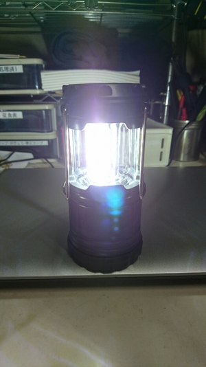 停電に備えて！