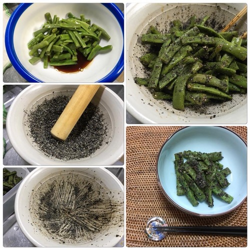 母が育てた夏野菜を こんな風に食べてみました