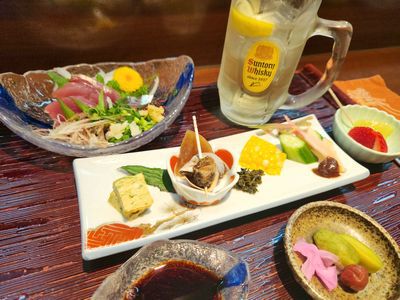 旅行を前に深夜の会合(家康会In冨久竹)
