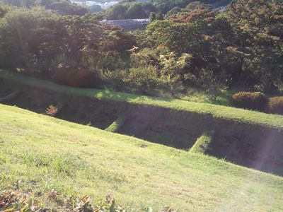 箱根路の入り口を護る「土の芸術」山中城　