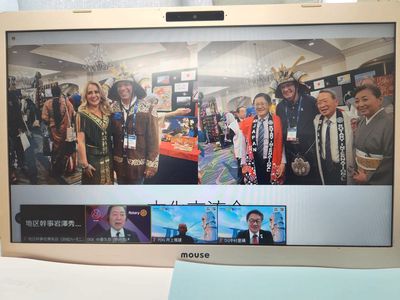 ズームで朝から…(諮問員会他)