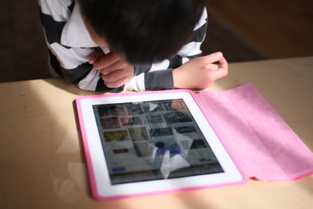 母とiPad