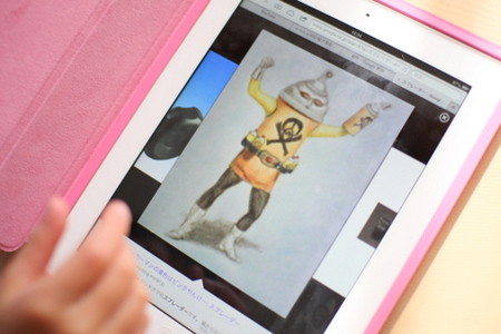 母とiPad