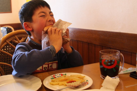 さわやかバーガー　