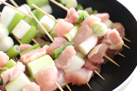 BBQで焼き鳥を焼いてみました　2015秋