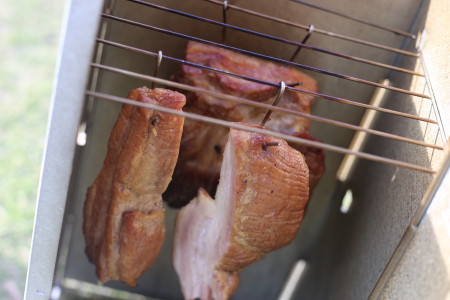 BBQで焼き鳥を焼いてみました　2015秋