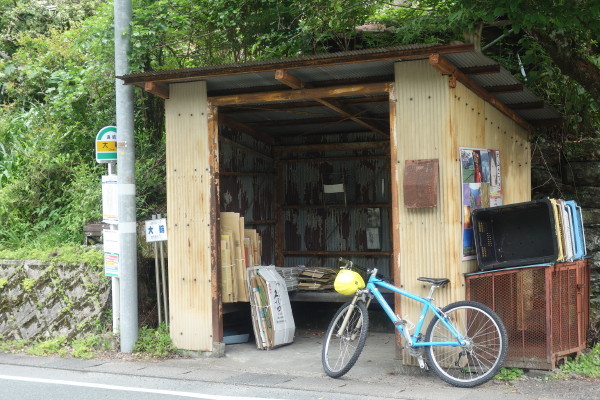 田舎あるある。新聞を取りに行く朝ポタ。