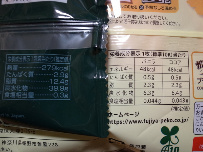 スタバのクッキー　VS　カントリーマアム