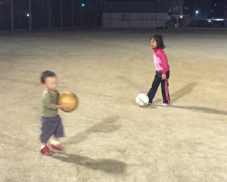 スポーツの秋だから。