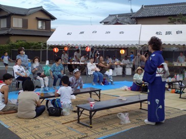 袋井市松原　夏祭り