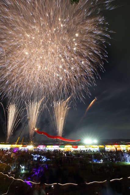 第34回　遠州はまきた飛竜まつり　花火