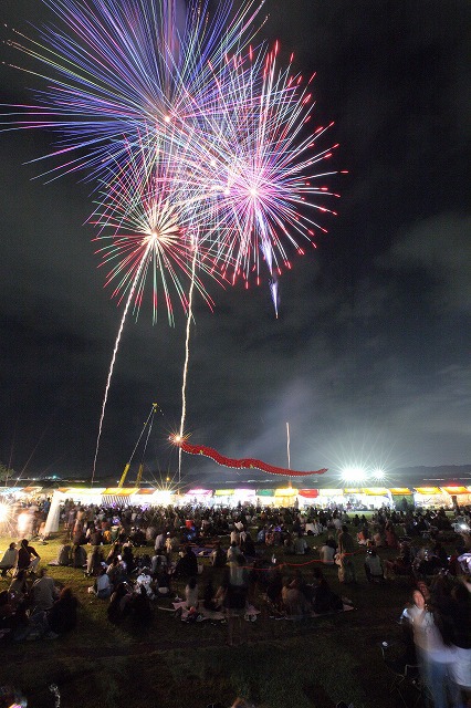 第34回　遠州はまきた飛竜まつり　花火