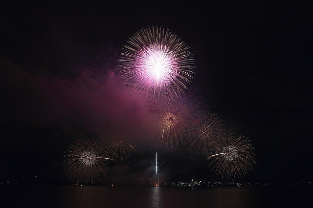 湖西湖上花火大会