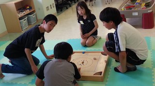 カロム部も活動してました