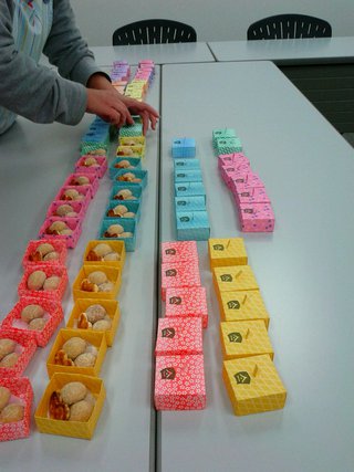 明日のお茶菓子です