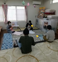 親子のふれあい楽しんで