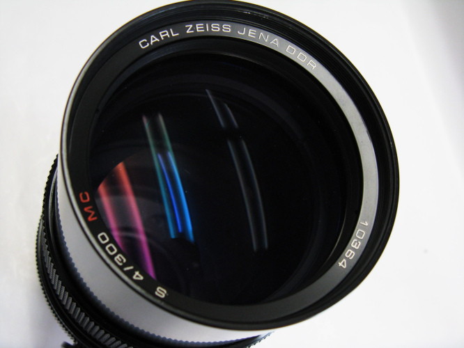 Carl Zeiss Jena DDR Sonnar 4/300 MC l ＊寫眞機商コウジヤ＊